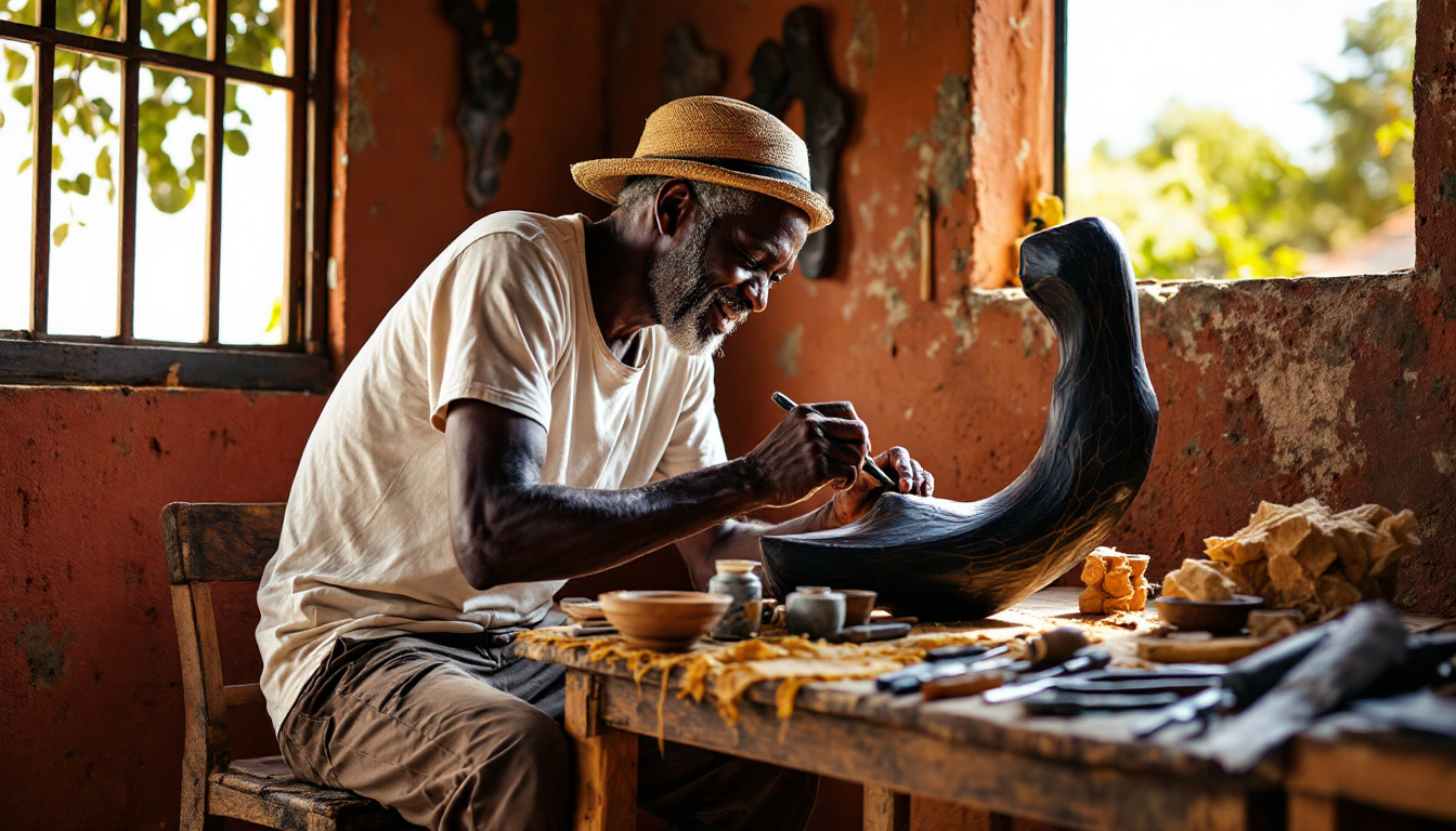 découvrez l'artisanat tanzanien à travers une exploration fascinante des sculptures en bois et des perles traditionnelles. plongez dans la richesse culturelle de la tanzanie et soutenez les artisans locaux tout en admirant leur talent exceptionnel.