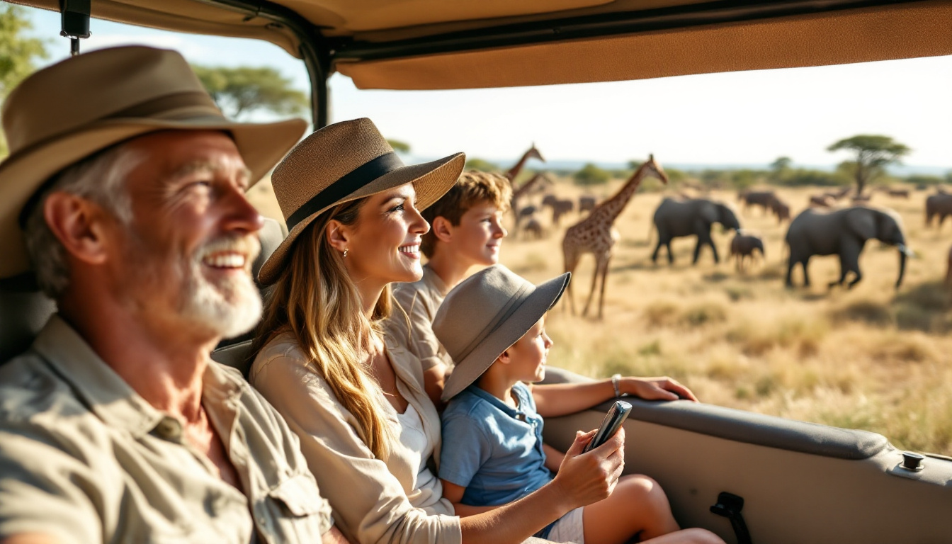 découvrez notre circuit famille en tanzanie, spécialement conçu pour les familles avec enfants. profitez d'aventures inoubliables tout en garantissant la sécurité des petits explorateurs. une expérience unique mêlant nature, faune sauvage et moments de partage en famille.