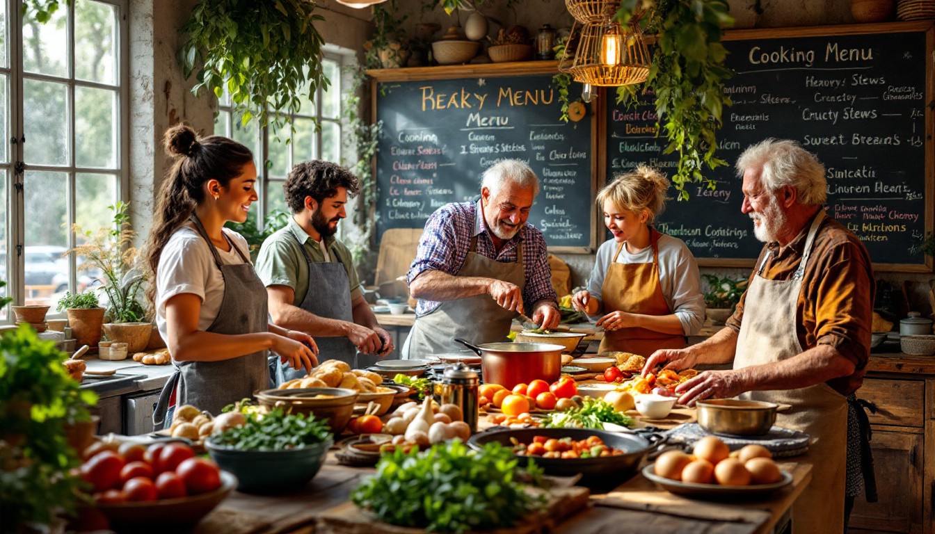 Cours de cuisine locale : Participez à des ateliers pour apprendre à cuisiner des plats traditionnels.