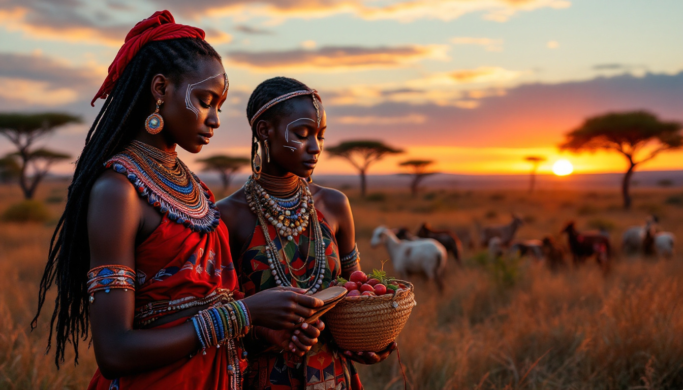 Le rôle des femmes dans les tribus locales : Exploration de la place des femmes dans les communautés Masaï, Hadzabe, et autres.