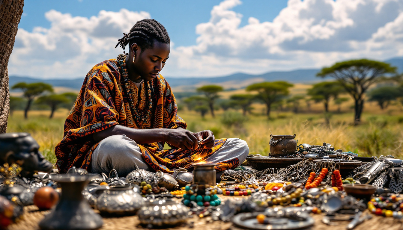 Les Datoga : Apprenez-en davantage sur les Datoga, connus pour leur travail du métal et leurs bijoux.