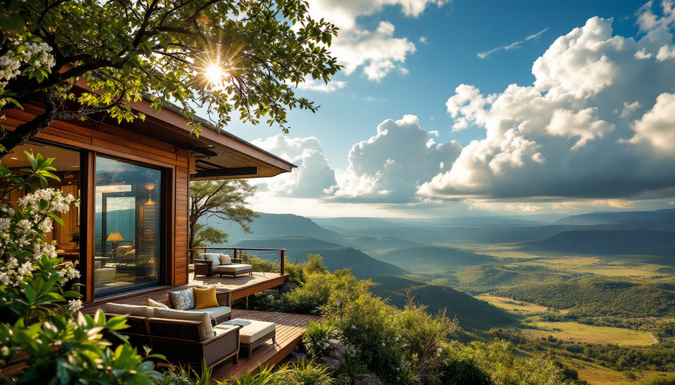 Lodges autour du cratère de Ngorongoro : Découvrez les lodges offrant des vues spectaculaires sur le cratère.