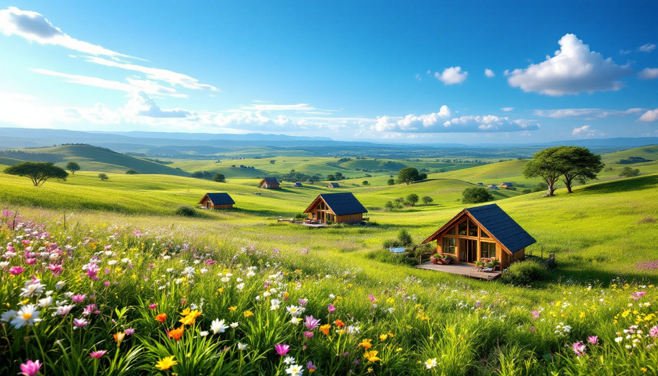 Lodges dans le parc national de Kitulo : Explorez les prairies fleuries depuis des lodges confortables en altitude.