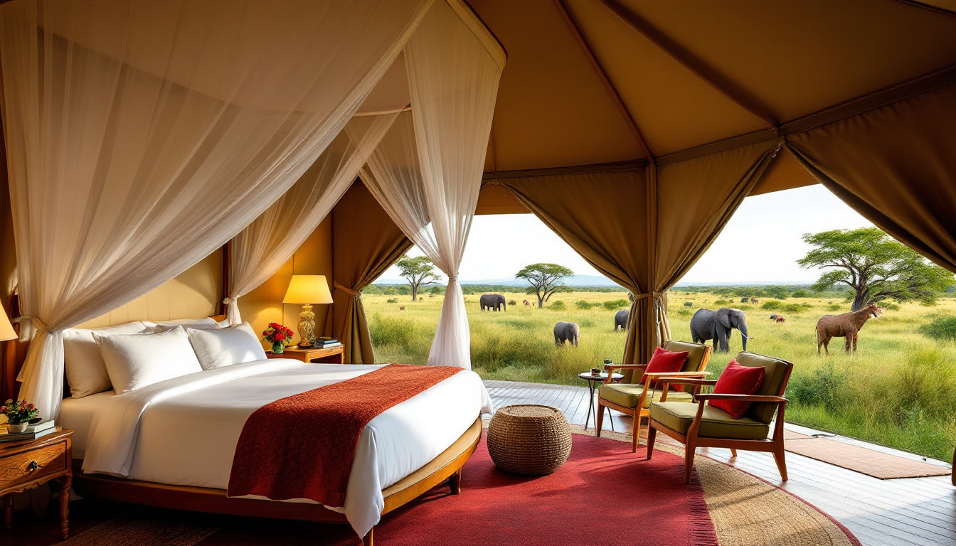 découvrez des lodges uniques dans le parc national de tarangire, où l'expérience d'hébergement se marie avec la nature sauvage. entourés de majestueux baobabs et de troupeaux d'éléphants, ces hébergements vous plongent au cœur d'une aventure inoubliable en afrique.