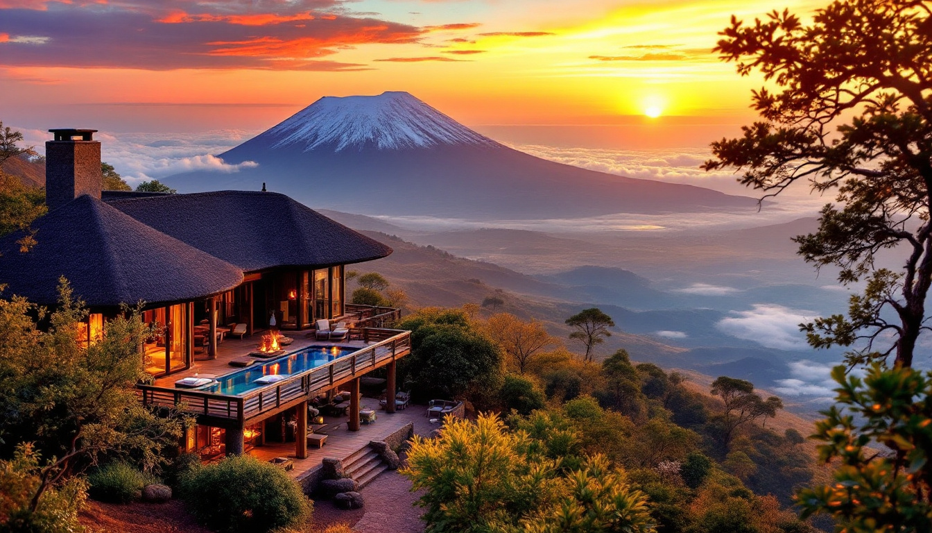 découvrez les lodges idéaux près du mont kilimandjaro, parfaits pour les voyageurs en quête d'aventure. que vous souhaitiez explorer la magnifique région environnante ou vous attaquer à l'ascension du kilimandjaro, nos options d'hébergement vous offrent confort et proximité avec la nature.