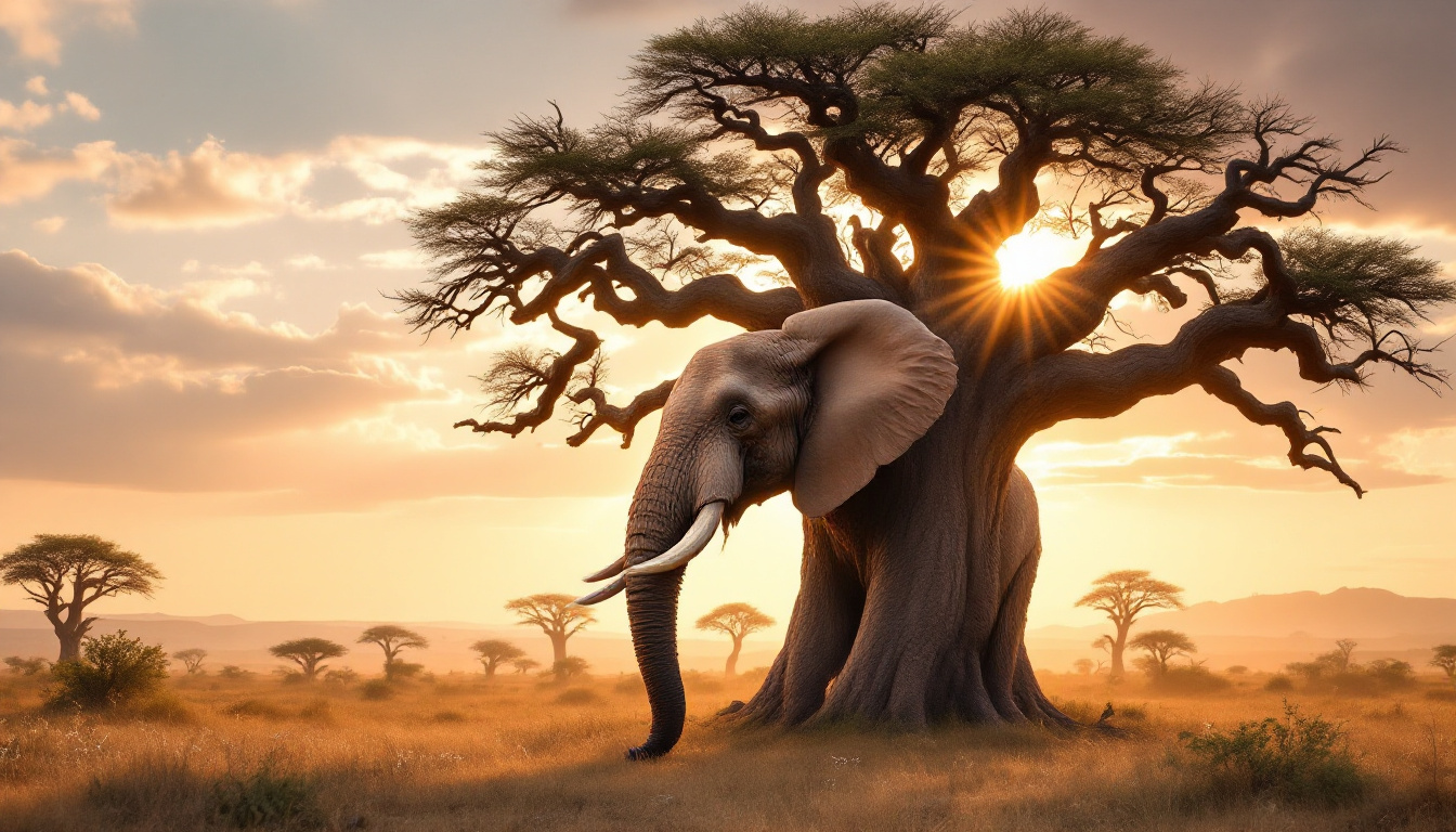 découvrez le parc national de tarangire, un véritable sanctuaire de la faune où vous pourrez observer d'impressionnants éléphants et admirer les majestueux baobabs. une expérience inoubliable au cœur de la nature sauvage de la tanzanie.