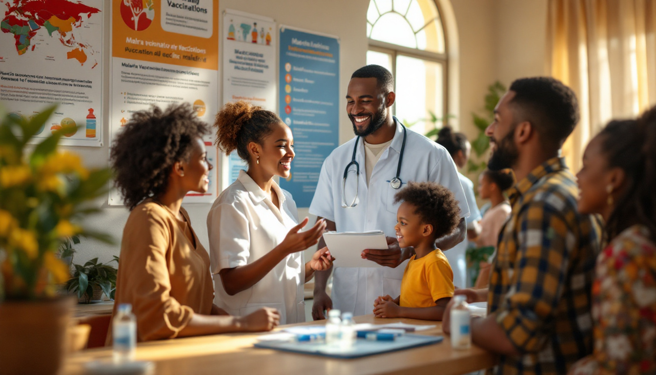 Santé et vaccins : Conseils de santé, vaccins obligatoires et prévention contre le paludisme.